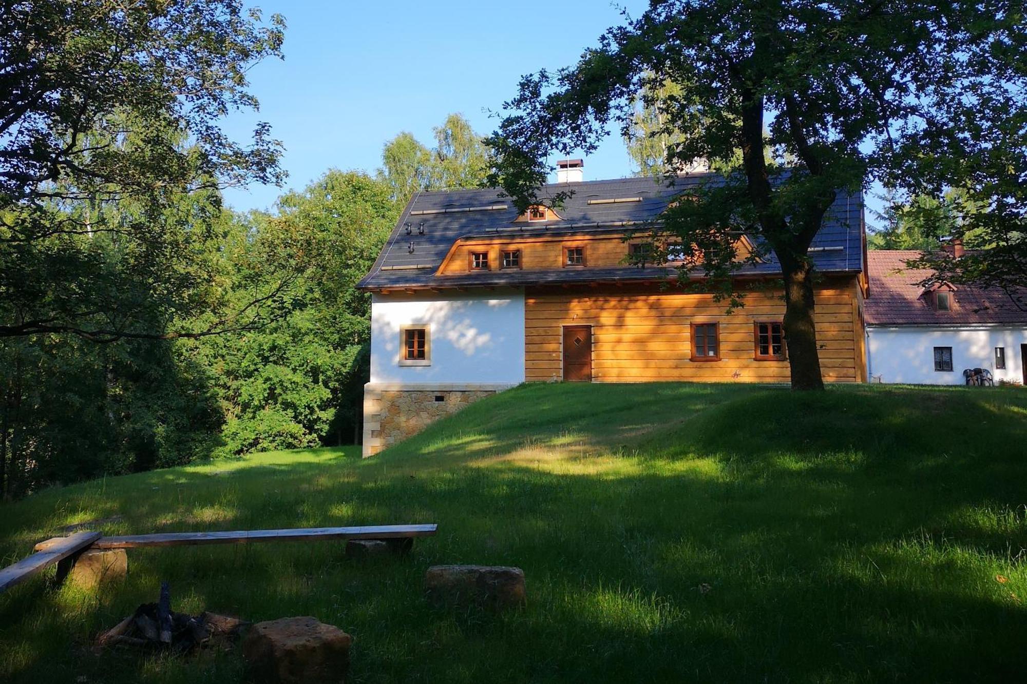 Na Jeleni Stezce Villa Chribska Exterior photo