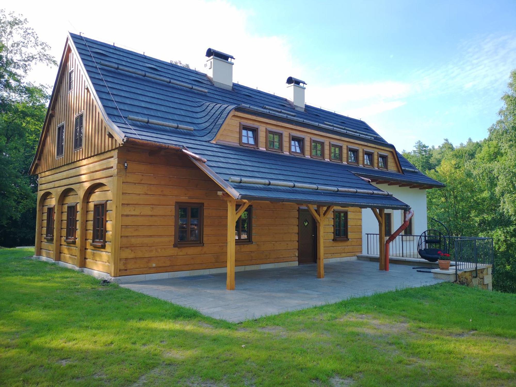 Na Jeleni Stezce Villa Chribska Exterior photo